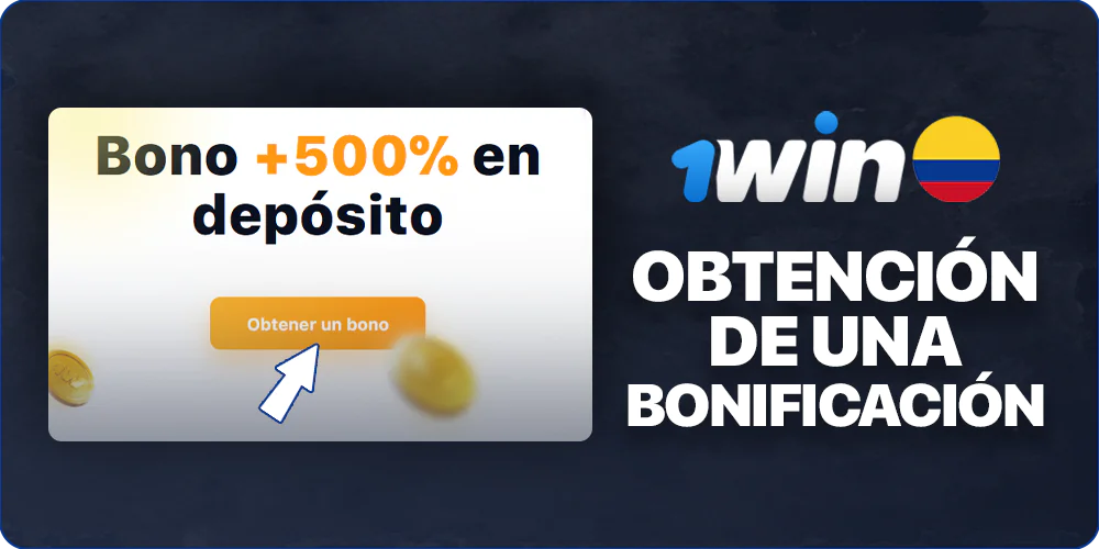 Instrucciones paso a paso para los colombianos sobre cómo obtener bonificaciones en 1Win