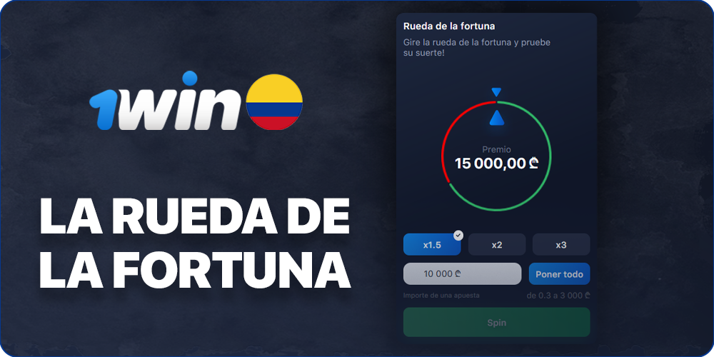 Gira la rueda de la fortuna en 1Win Casino
