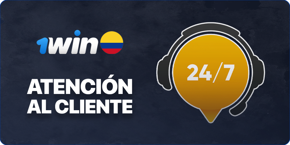 Apoyo a los jugadores colombianos en 1Win