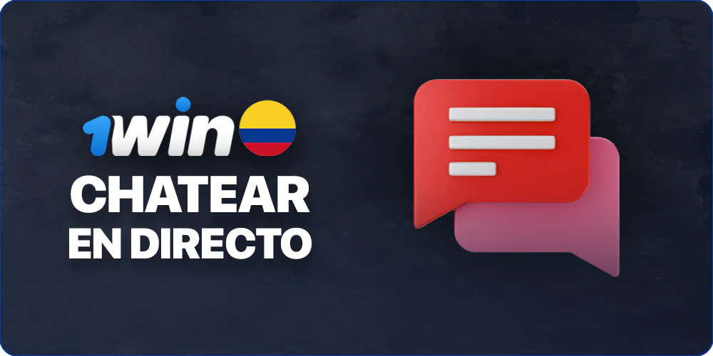 Contactar con el servicio de asistencia de 1Win a través del chat en directo