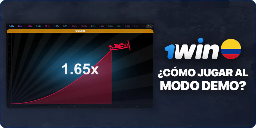 Instrucciones para jugar a Aviator en 1Win en modo demo